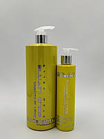Abril Et Nature Bain Shampoo Gold Lifting Шампунь со стволовыми клетками для вьющихся волос (Испания)1000 ml