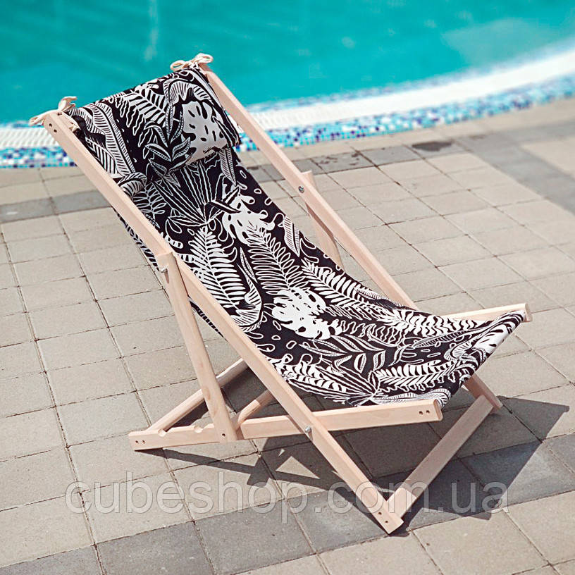 Шезлонг дерев'яний Ніч у тропіках
