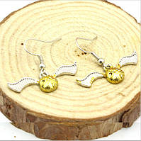 Сережки Золотий Снітч