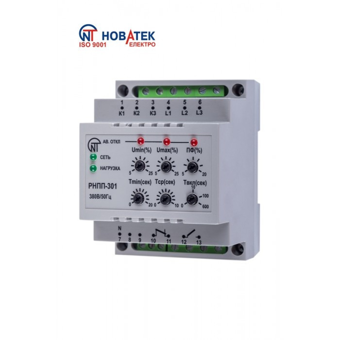 Реле напруги РНПП-301 Novatek-electro, фото 1