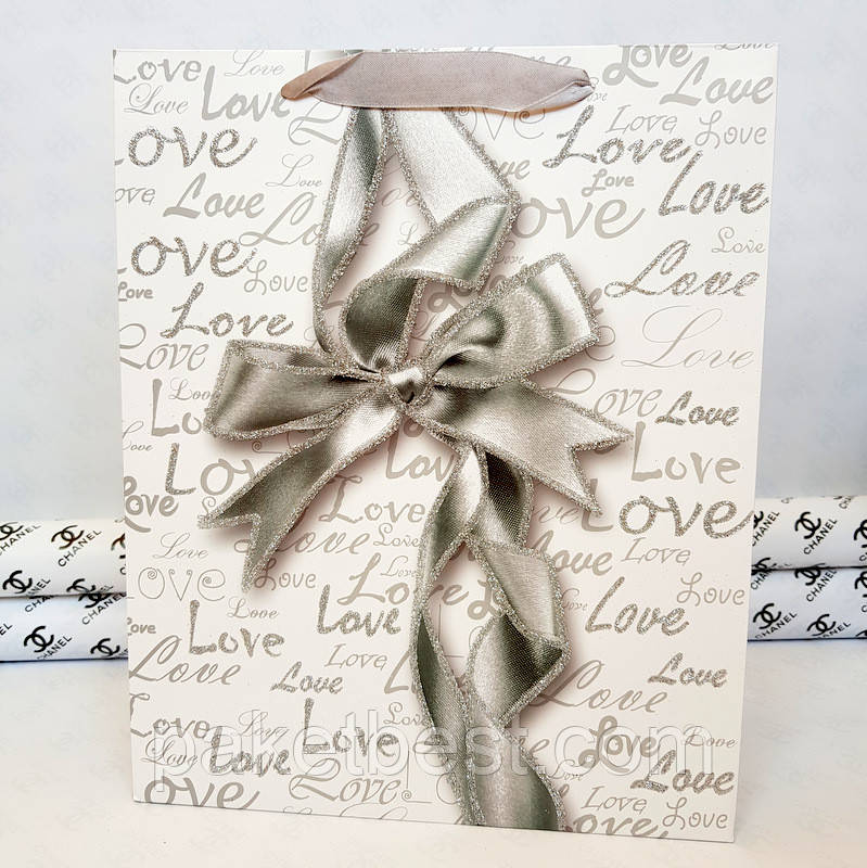 Пакет подарунковий Преміум (18х23х10) Середній