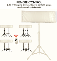 М'яке світло софтбокс FL1x3A (FL-3090A) LED 575шт SMD світлодіодів CRI95 температура 3200-5600K для блогів
