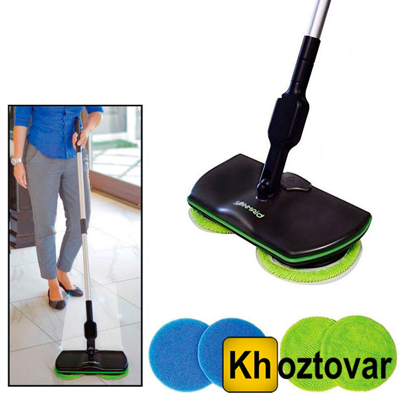 Бездротова електрична швабра Spin Maiden, фото 1