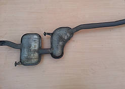 Середній глушник quttro (резонатор) Audi 100 A6 C4 91-97г