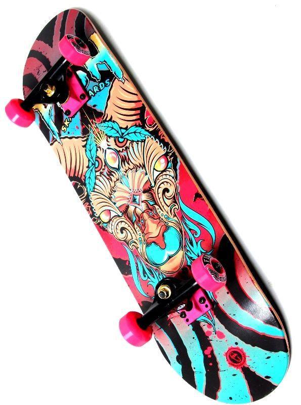 Скейт деревянный FISH Овен, нагрузка до 90 кг. Польша! Скейт деревянный FISH Овен, нагрузка до 90 кг. Польша!