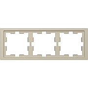 Рамка 3-постова Merten D-Life MTN4030-6533 Сахара