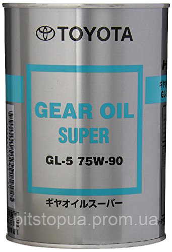 Toyota Gear Oil Super 75W-90 GL-5 ,1L, 0888502106