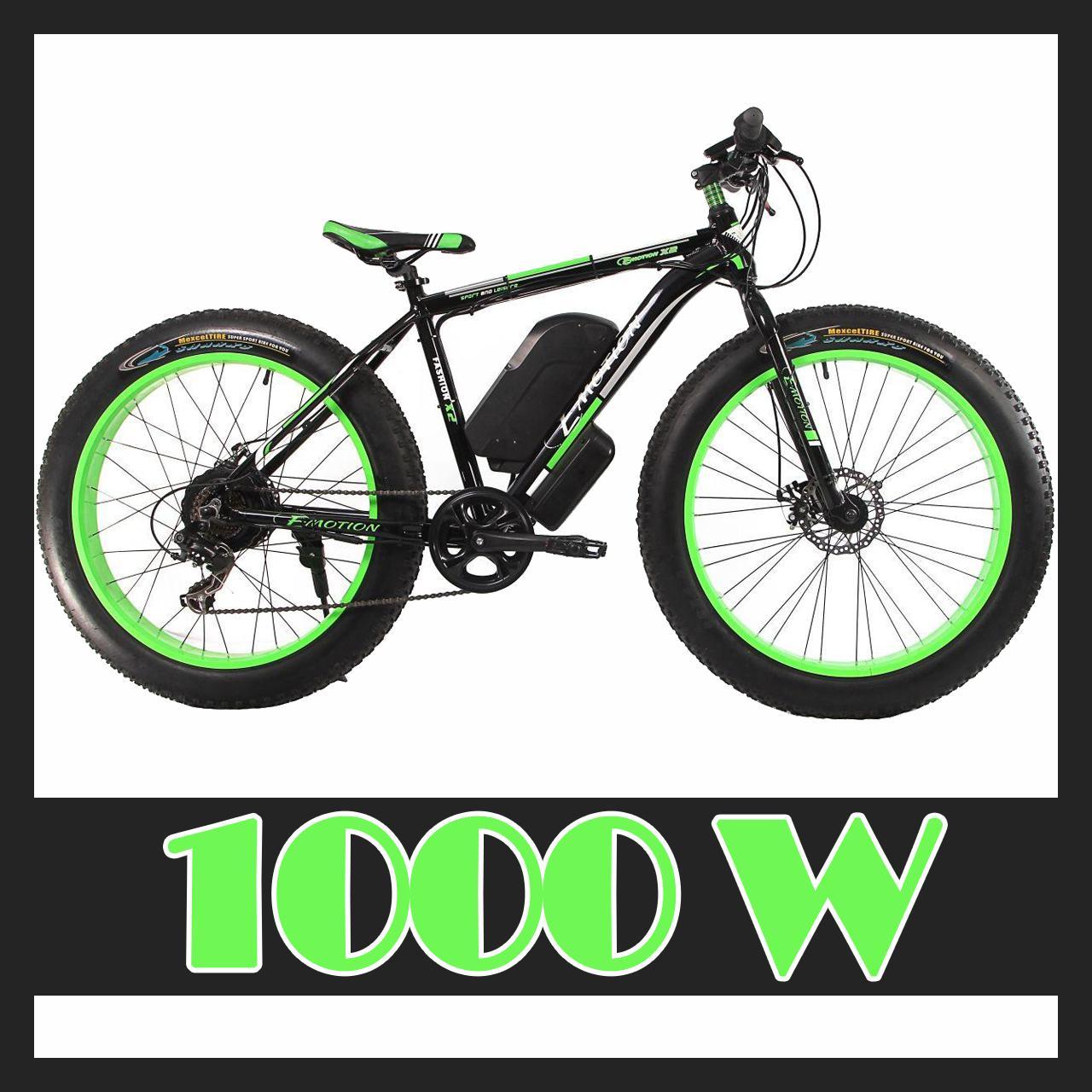 Електровелосипед E-MOTION FATBIKE GT 48 V 15 AH 1000W електрофетбайк