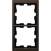 Рамка 2-постова Merten D-Life MTN4020-6552 Мокко