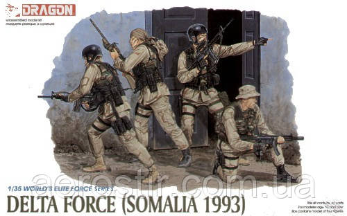 US Delta Force (Somalia 1993).1/35 Dragon 3022, фото 1