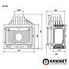 Камінна топка KAWMET W3 права бічна (16,7 kW), фото 8