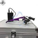 Стоматологічні бінокуляри зі світлом на шоломі - A.D.Optic HD (+ оправа), фото 3