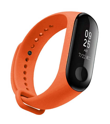Ремінець NZY для Xiaomi Mi Band 3 Оранжевий (ARM51831), фото 1