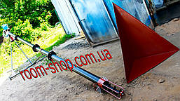 Шнековий навантажувач (вінтовий конвеєр) діаметром 110 мм, завдовжки 6 метрів., фото 2