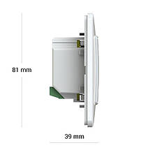 Wi-fi терморегулятор Terneo sx unic (білий) для теплої підлоги, фото 3