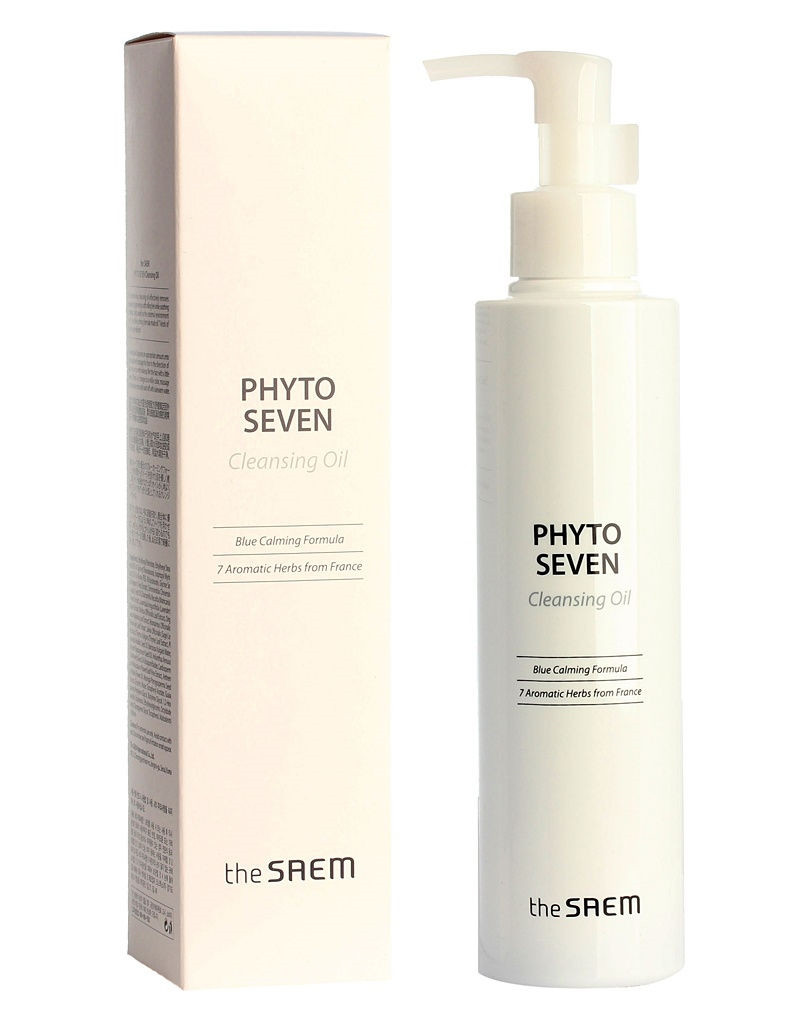 Гідрофільна олія на травах The Saem Phyto Seven Cleansing Oil 200 мл (8806164150177)