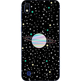 Чохол силіконовий з картинкою для Samsung A10 2019 Galaxy A105F Космос