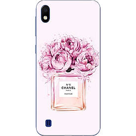 Чохол силіконовий з картинкою для Samsung A10 2019 Galaxy A105F Квіти