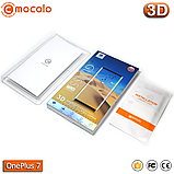 Захисне Full Glue скло Mocolo OnePlus 7 (Black) - 5D Повна поклейка, фото 5