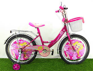 Дитячий велосипед Mustang disney Princess 18 (принцеса)
