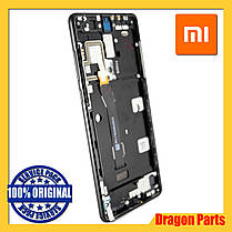Дисплей Xiaomi Mi Mix 2 с сенсором (тачскрином) и рамкой черный, оригинал 560610011033, фото 3