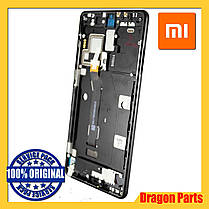 Дисплей Xiaomi Mi Mix 2 с сенсором (тачскрином) и рамкой черный, оригинал 560610011033, фото 2
