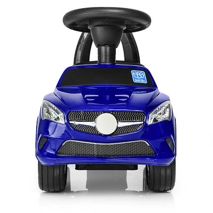 Толокар Bambi Mercedes (M 3147C-4) Синій, музика, MP3, світло фар, фото 3