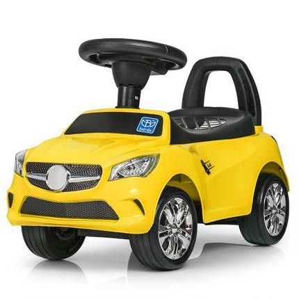 Толокар Bambi Mercedes M 3147C(MP3)-6, Жовтий з MP3, світло фар і музика, фото 2