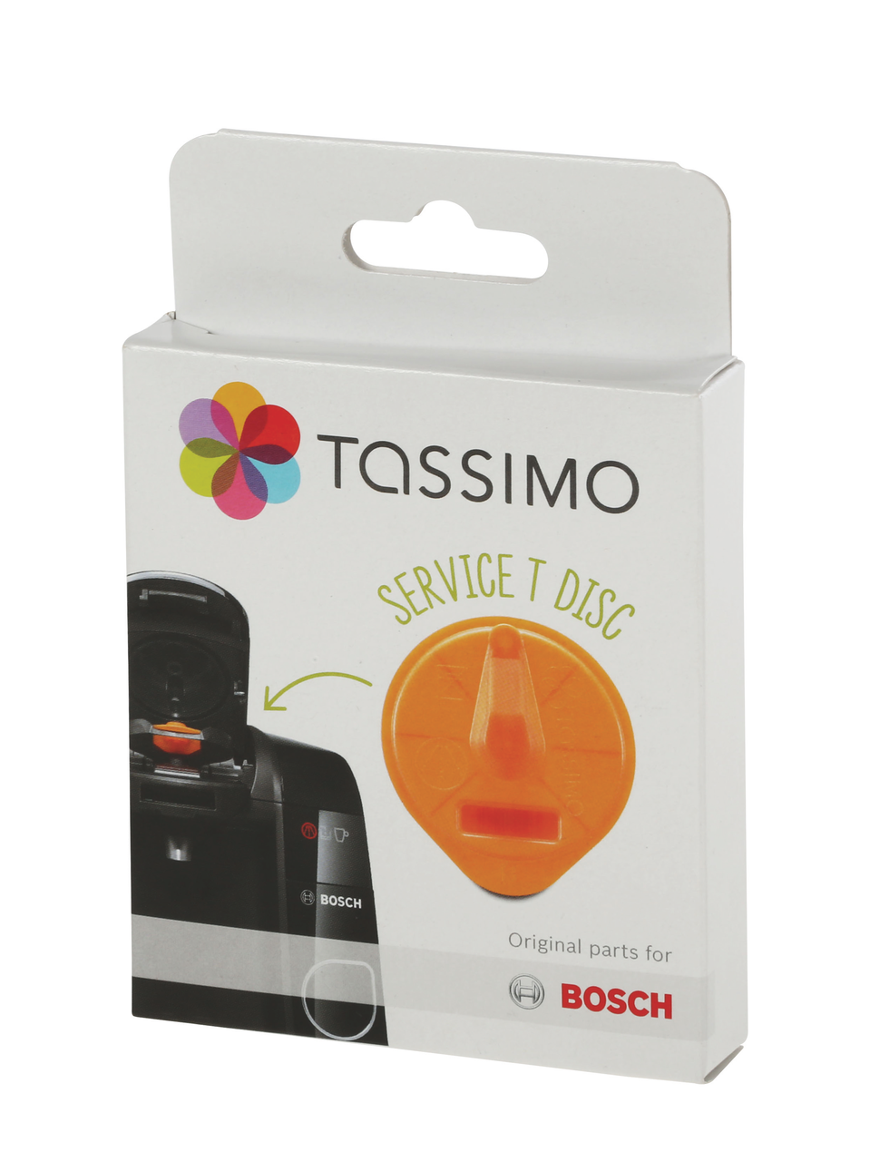 Сервисный T-DISC оранжевый для очистки кофемашин Tassimo Bosch