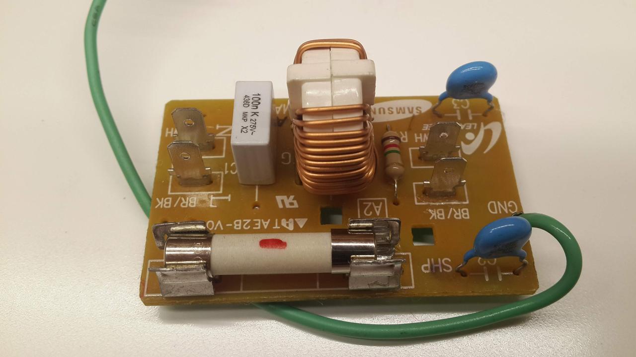Плата сетевого фильтра микроволновой печи SAMSUNG DE96-00822A ...