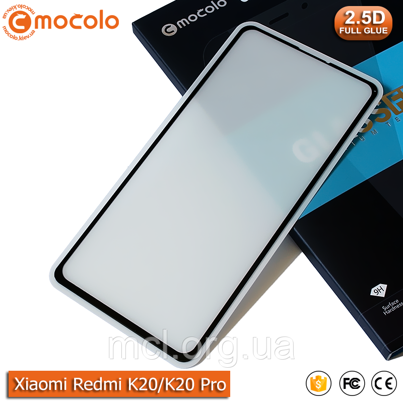 Захисне Full Glue скло Mocolo Xiaomi Redmi K20 / K20 Pro / Mi 9T