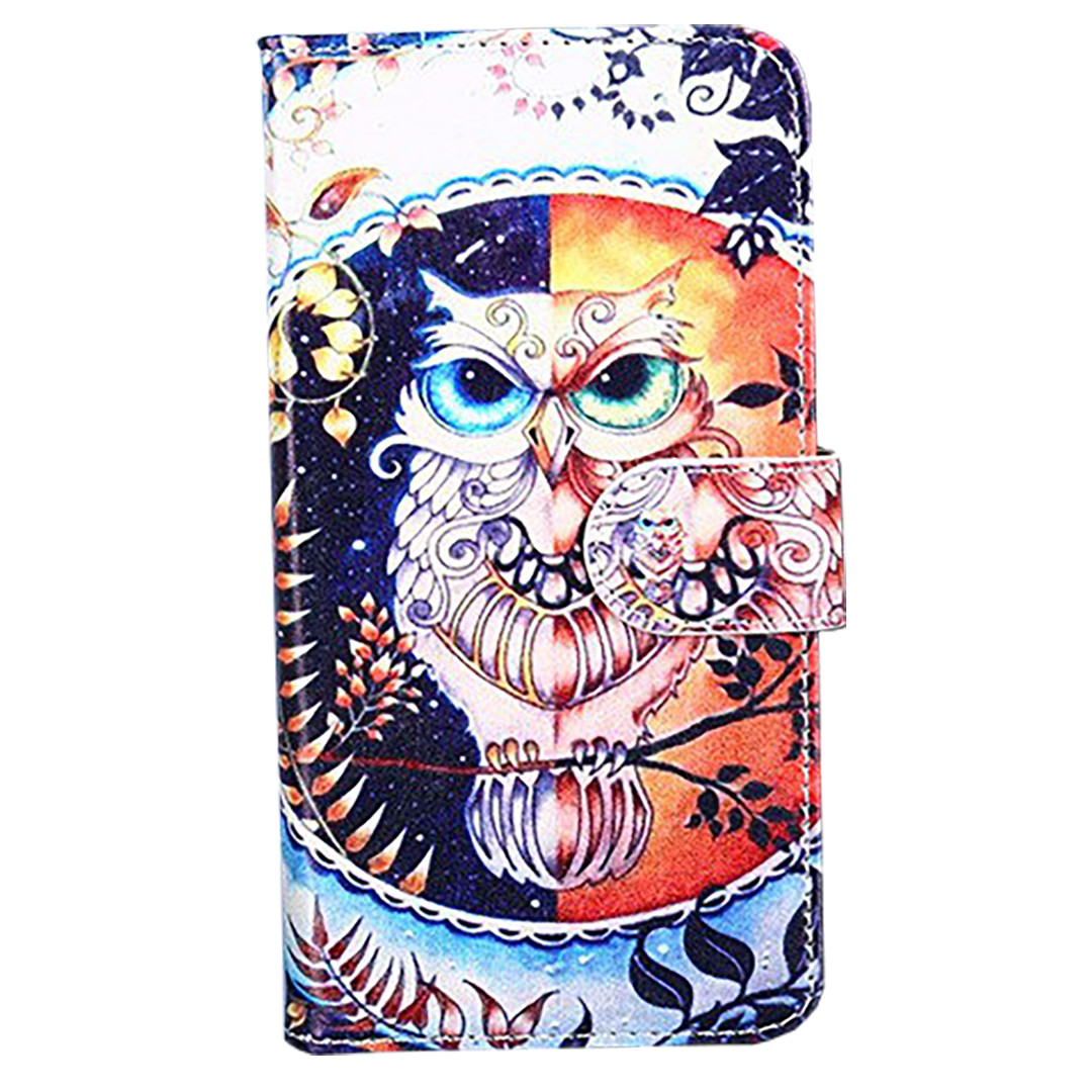 Чохол-книжка з малюнком Color Book для Huawei Nova 2 Сова