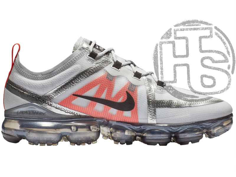 Чоловічі кросівки Nike Air VaporMax 2019 Pure Platinum Team Orange AR6631-003