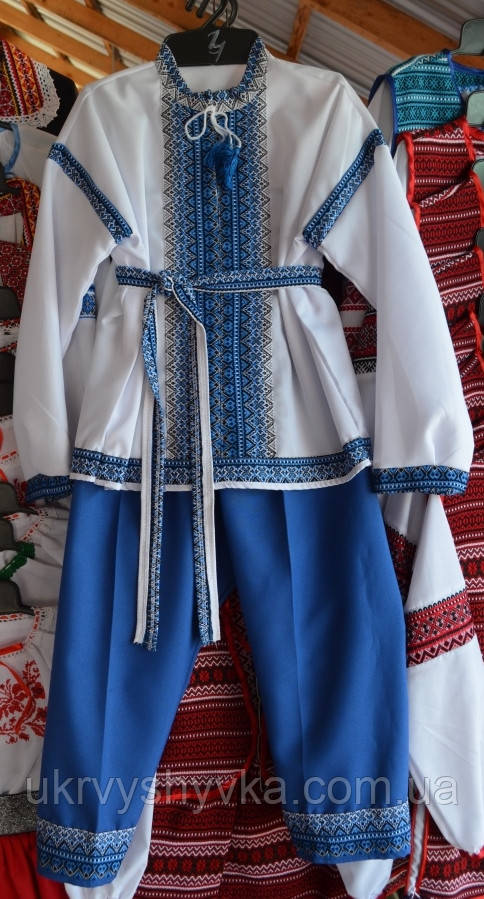 Хлопчачий костюм "Назарій" синій