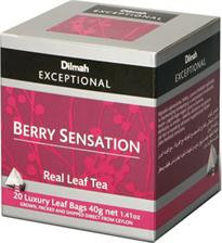 Чай чорний Ягідна сенсація Dilmah Exceptional, 20p.х2г