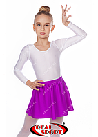 Танцювальна спідниця фіолетова GM050028 (еластан, р-р 2-М, зріст 98-146 см)
