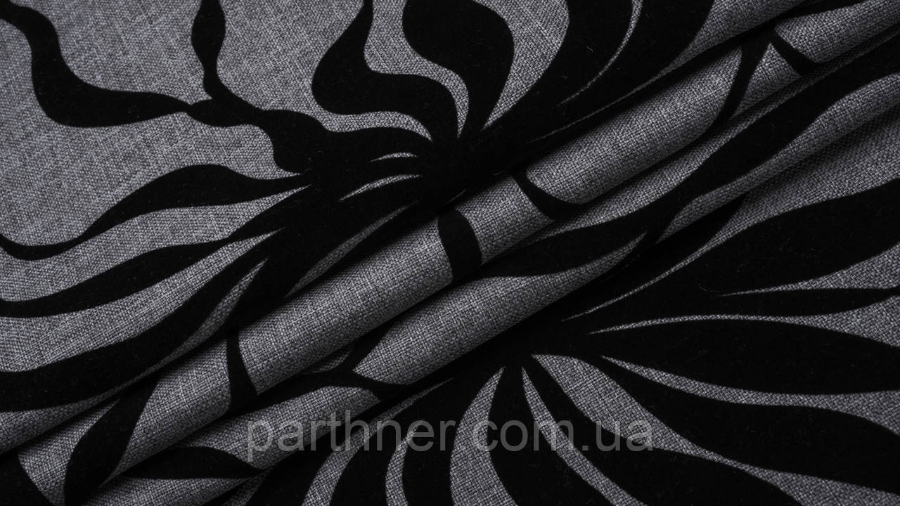 Меблева тканина 09 GREY (САВАНА ФЛОК)