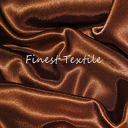 Креп-Сатин Коричневий