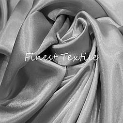 Креп-Сатин Сірий