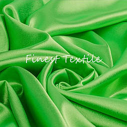 Креп-Сатин Салатовий