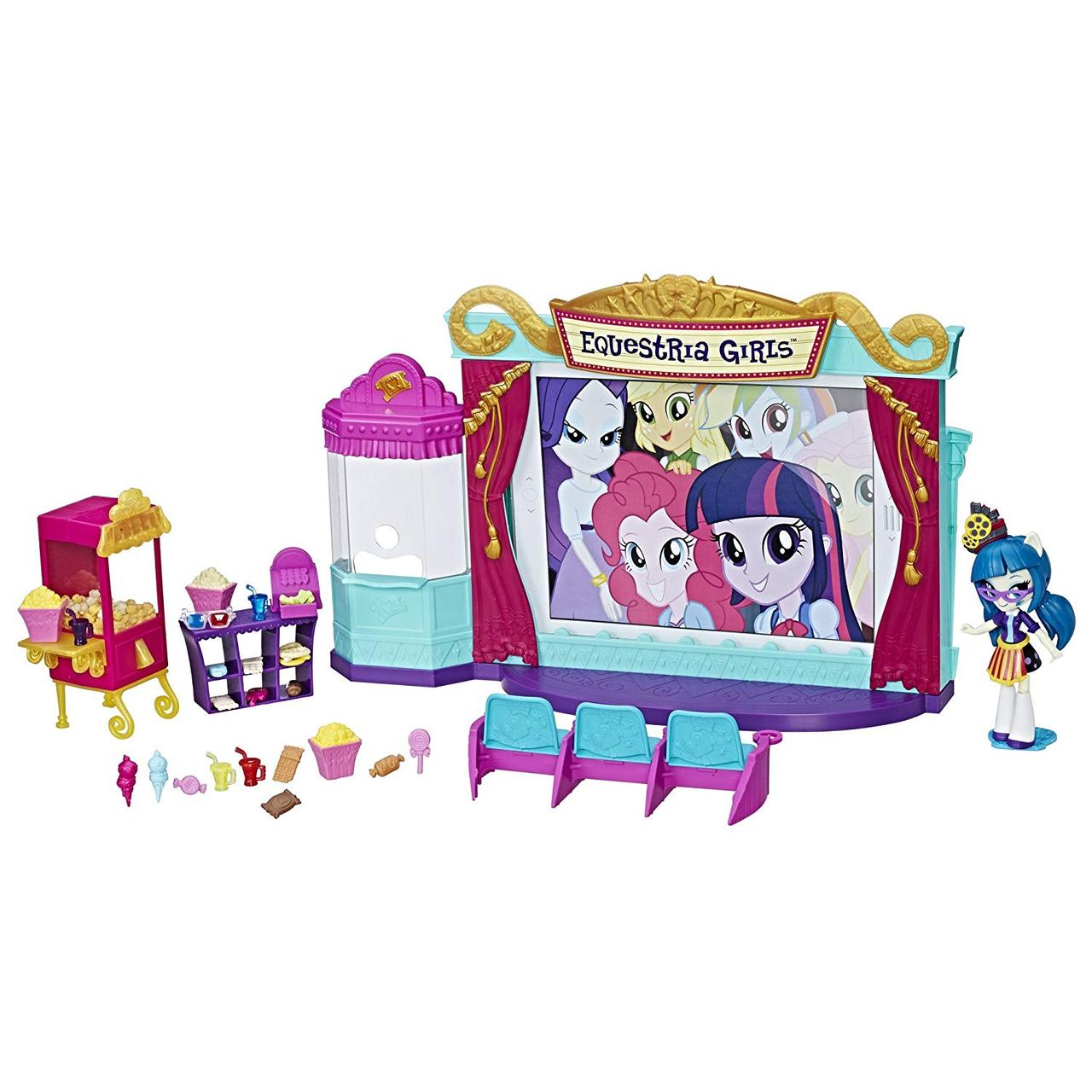 Ігровий набір Hasbro My Little Pony Equestria Girls Кінотеатр з лялькою Juniper Montage C0409