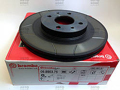 Brembo MAX 09.8903.75 передній гальмівний диск R14 ВАЗ 2110-12 Калина Пріора.