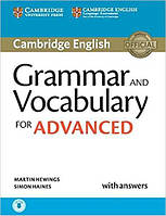 Cambridge English: Grammar and Vocabulary for Advanced with answers and Downloadable Audio