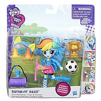 Ігровий набір Hasbro My Little Pony Equestria Girls Rainbow Dash Рейнбоу Деш з аксесуарами, фото 3