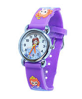 Часы детские наручные для девочек Принцесса с качественным механизмом сиреневый