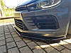 Спліттер Volkswagen Scirocco R (14-17) тюнінг елерон губа спідниця обвіс (V1), фото 3
