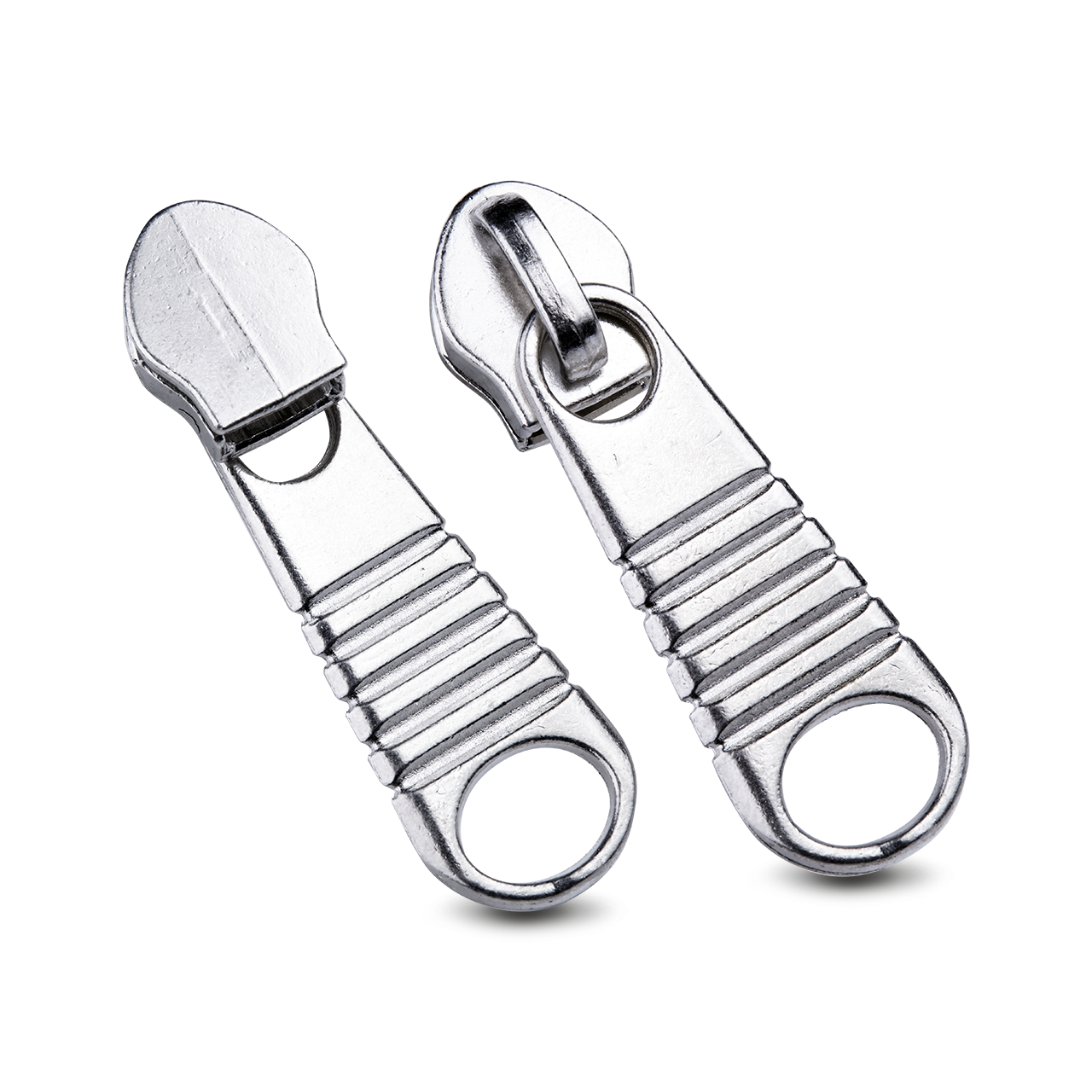 Бігунок для застібки-блискавки спіральної тип8 СМУЖКА Нікель