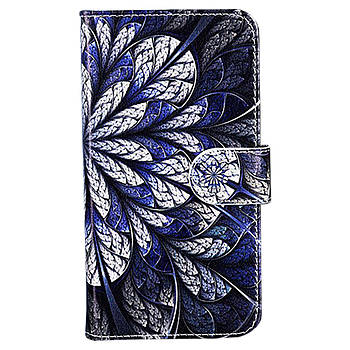 Чохол-книжка з малюнком Color Book для Huawei Y3 2017 / 2018 Візерунки