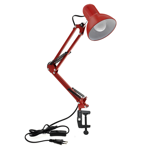 Лампа настольная для маникюра с зажимом, цена 598 грн — Prom.ua (ID ...