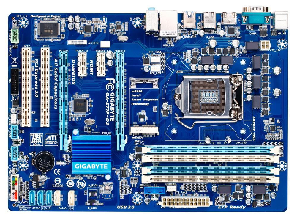 Gigabyte GA-Z77P-D3 Socket 1155 OEM Гарантія 3 міс.